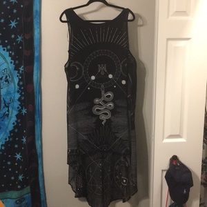 Witchy high low dress